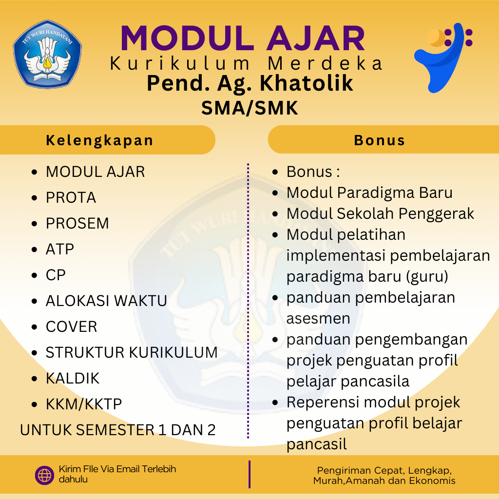 

RPP Merdeka Pend. Ag. Khatolik Kelas 10,11,12 SMP/Mts Kurikulum Merdeka