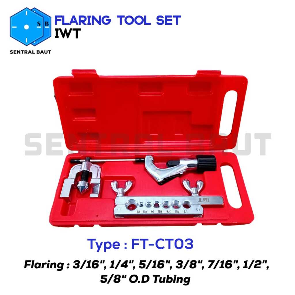 SENTRAL BAUT || Flaring Tool Set IWT