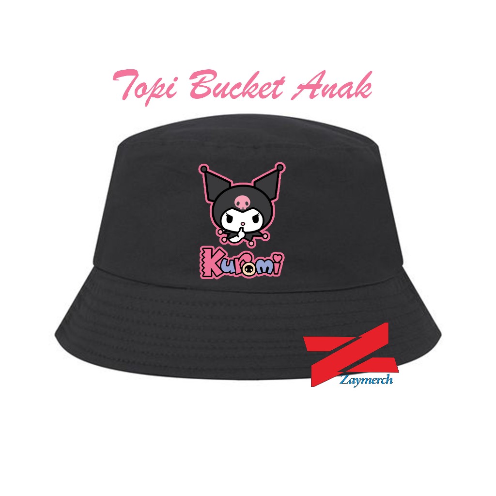 topi bucket anak kuromi topi backet anak lucu