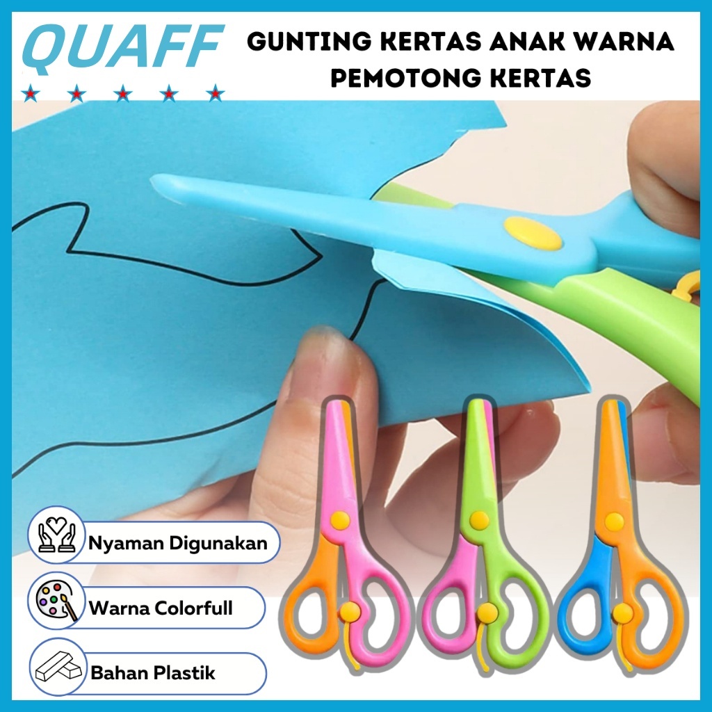 

Gunting Kertas Anak/Gunting Kertas Mini Safety