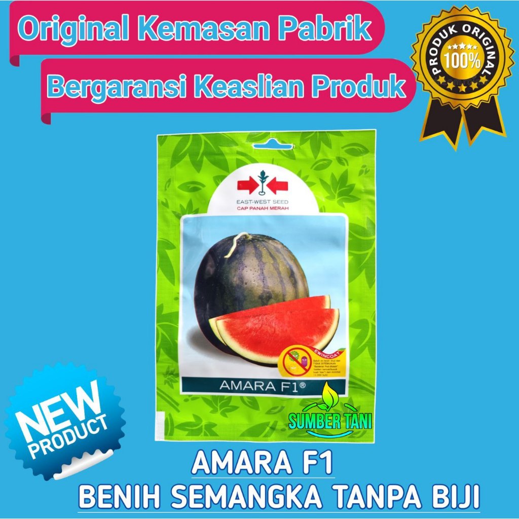 

Benih Semangka Non Biji AMARA F1 - 25 Biji