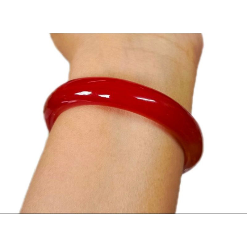 Gelang Bangle Giok Manau Natural Asli Batu grade A