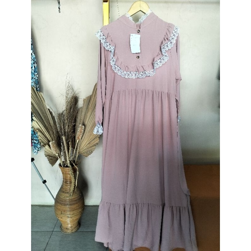 Gamis Z@R@ / gamis vintage / Harga sudah termasuk diskon 30%