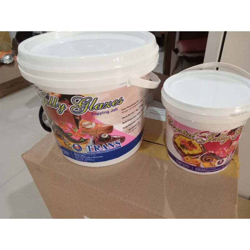 

Crystal Jelly - 5 KG topping kue glaze