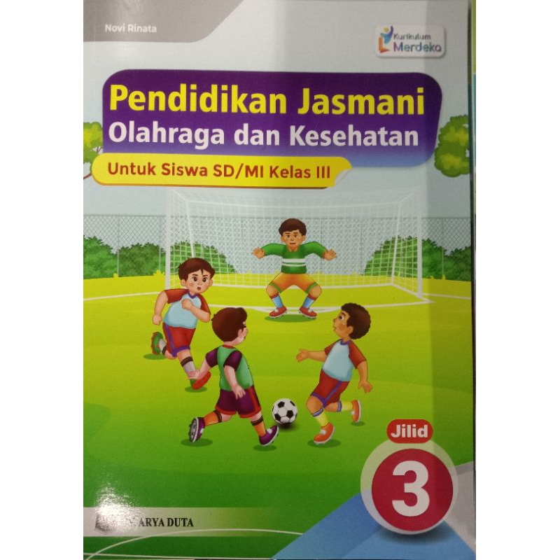 BUKU PJOK KELAS 3 || KURIKULUM MERDEKA