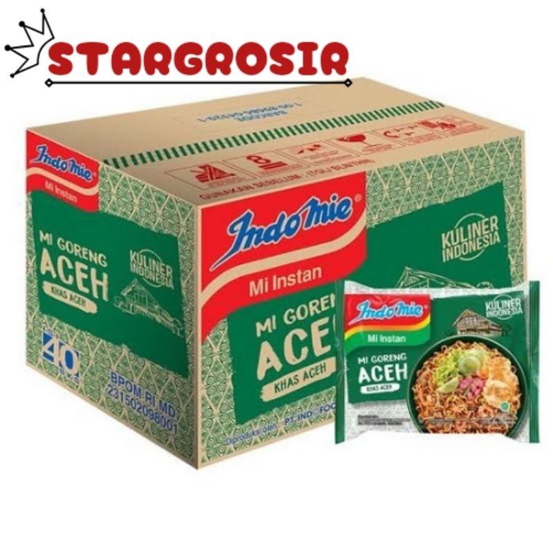 

Indomie Mi Goreng Aceh 1 Dus isi 40