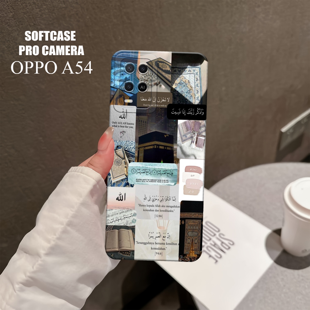 Case OPPO A54 - OPPO A54  Terbaru - Softcase OPPO A54  - Softcase Pro Camera - Casing Hp OPPO A54 - 