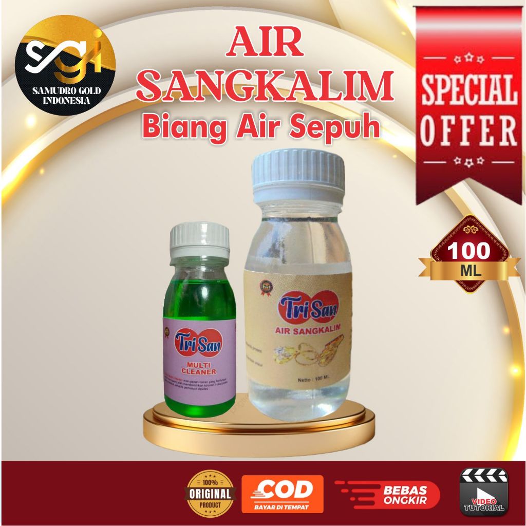 Air Sangkalim Biang Air Sepuh Perhiasan Emas