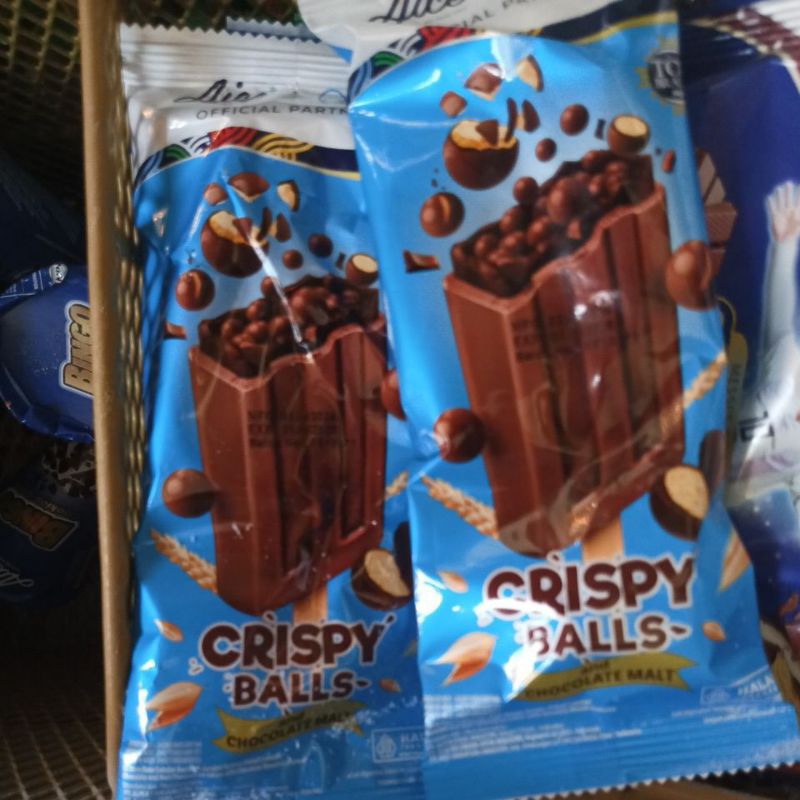 

Es Krim Aice Chocolate Cripsy Balls