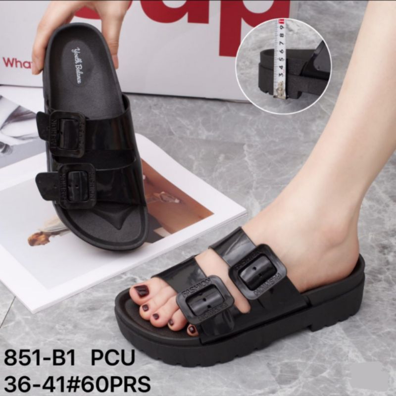 Sandal Jelly Wanita Selop Balance 851 BAN 2 GESPER
