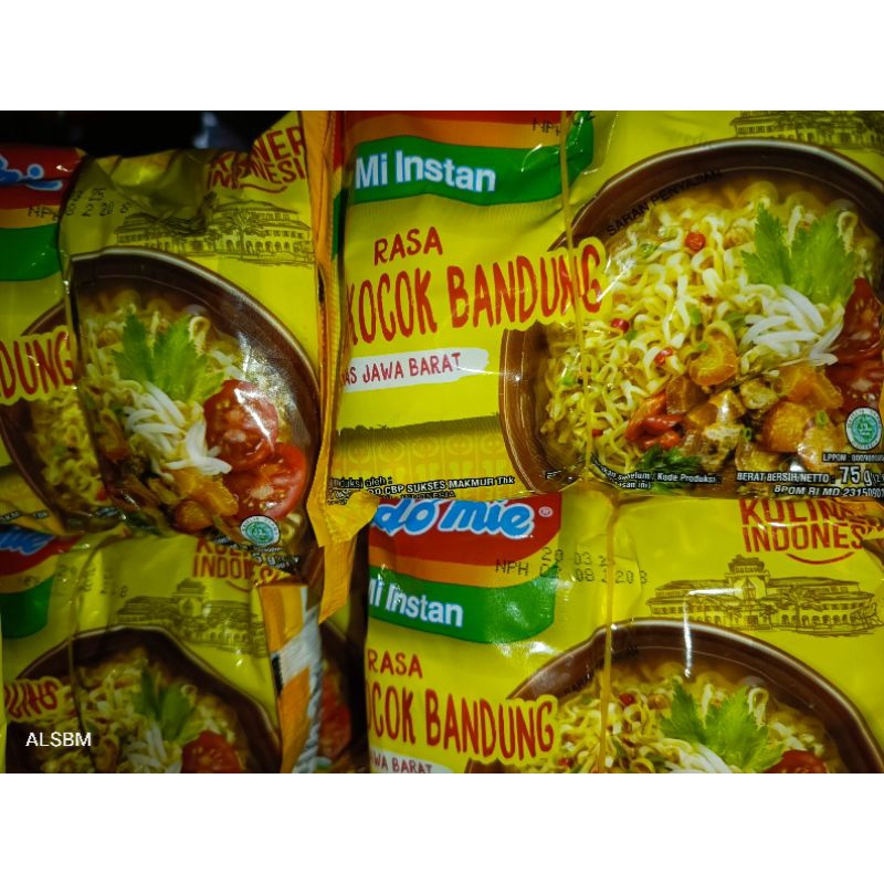 

ISI 5 PCS - MIE INSTAN MURAH - MIE INDOMIE RASA KOCOK BANDUNG - MURAH MERIAH - PROMO - GRATIS ONGKIR