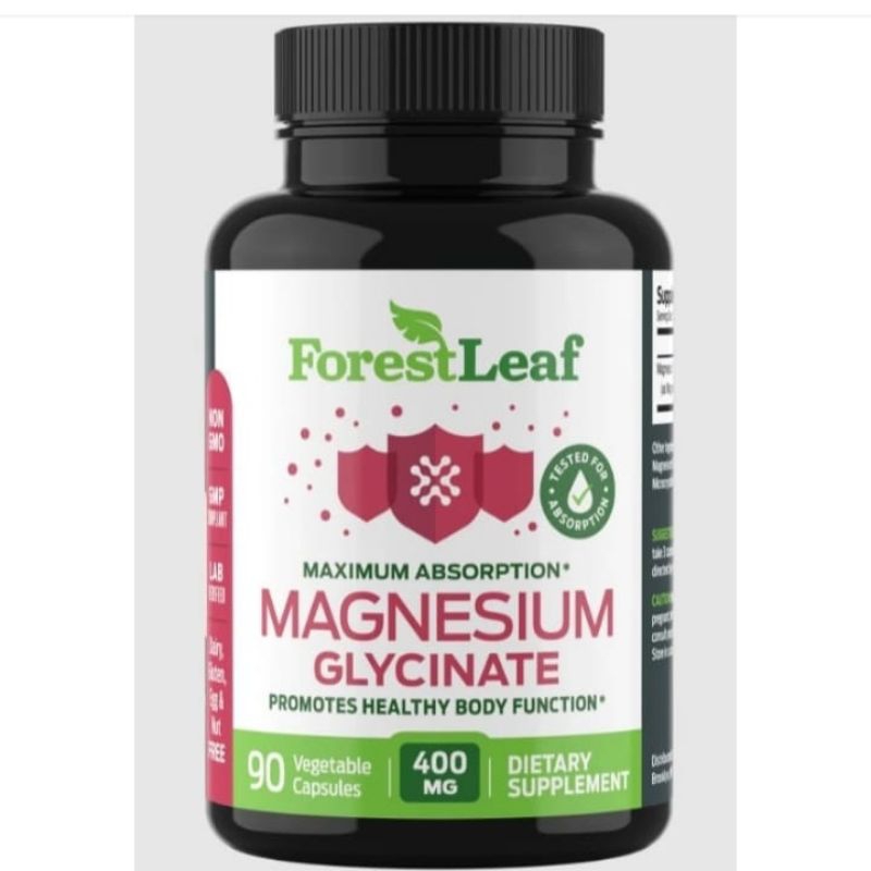 ForestLeaf Magnesium Glycinate 400mg