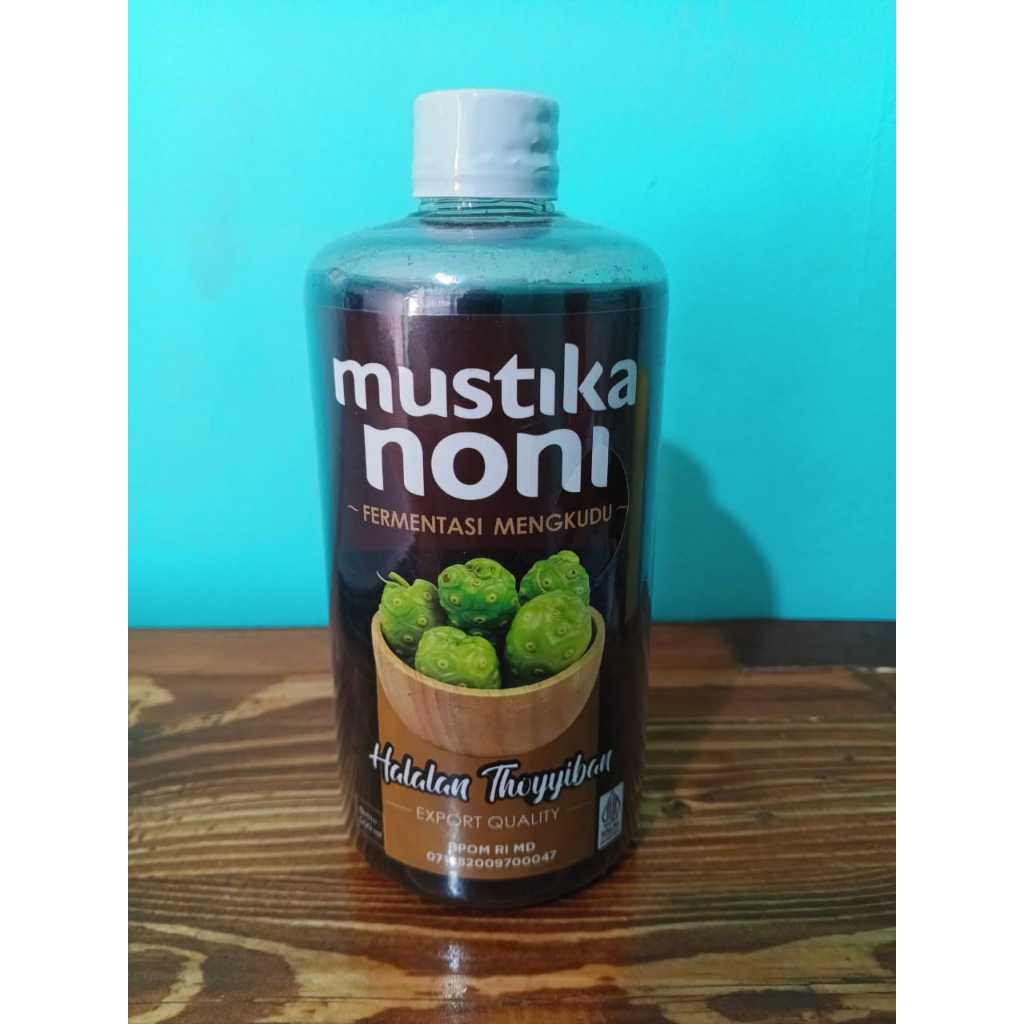 

Mustika Noni Fermentasi Mengkudu Jus Buah Mengkudu Asli isi 500ml Export Quality Mustika Noni