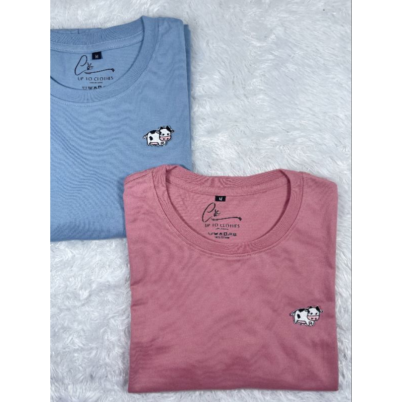 Kaos Katun Bordir Premium Sapi / Kaos Sapi / Kaos unisex / kaos Katun / Kaos pria / Kaos wanita / Ka