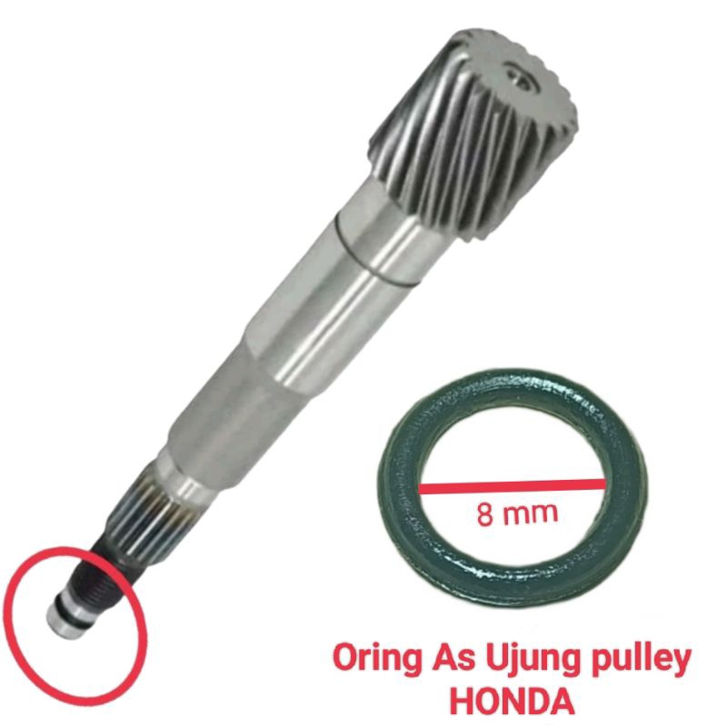 Oring As Oring seal Ujung Pulley Cvt Matic HONDA UNIVERSAL
