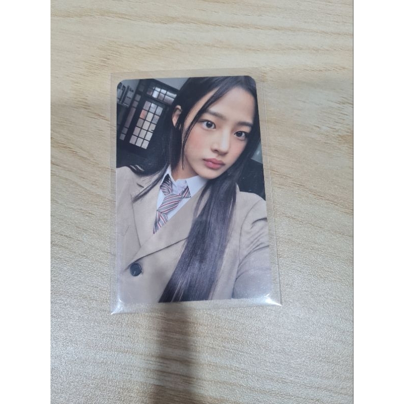 minji omg offical photocard