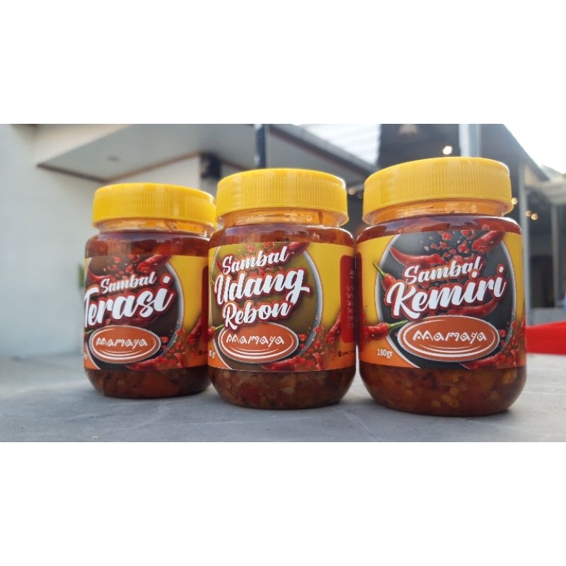 

PAKET 4 SAMBAL-Sambal Bawang/Terasi/Udang Rebon/Pedas Manis/Teri Medan-Bebas pilih varian