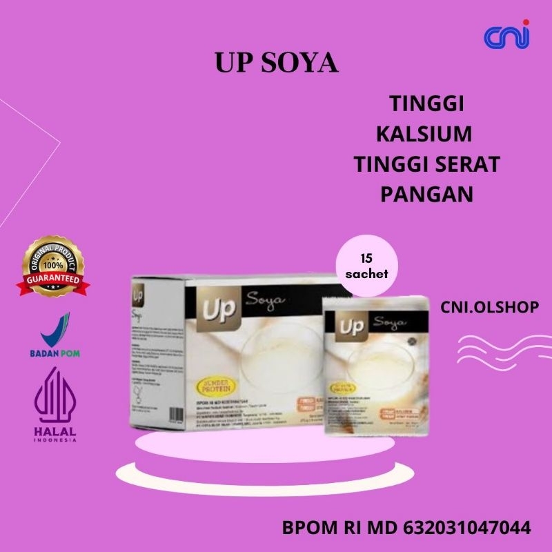 

CNI Up soya (susu kedelai) isi 15 sashet