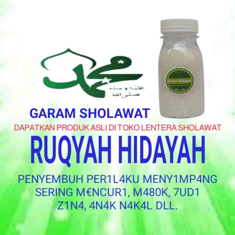 

Garam sholawat hidayah asli penyembuh ruhani mujarab solusi perilaku menyimpang berkah ruqyah doa manjur lentera ruwatan mandi original