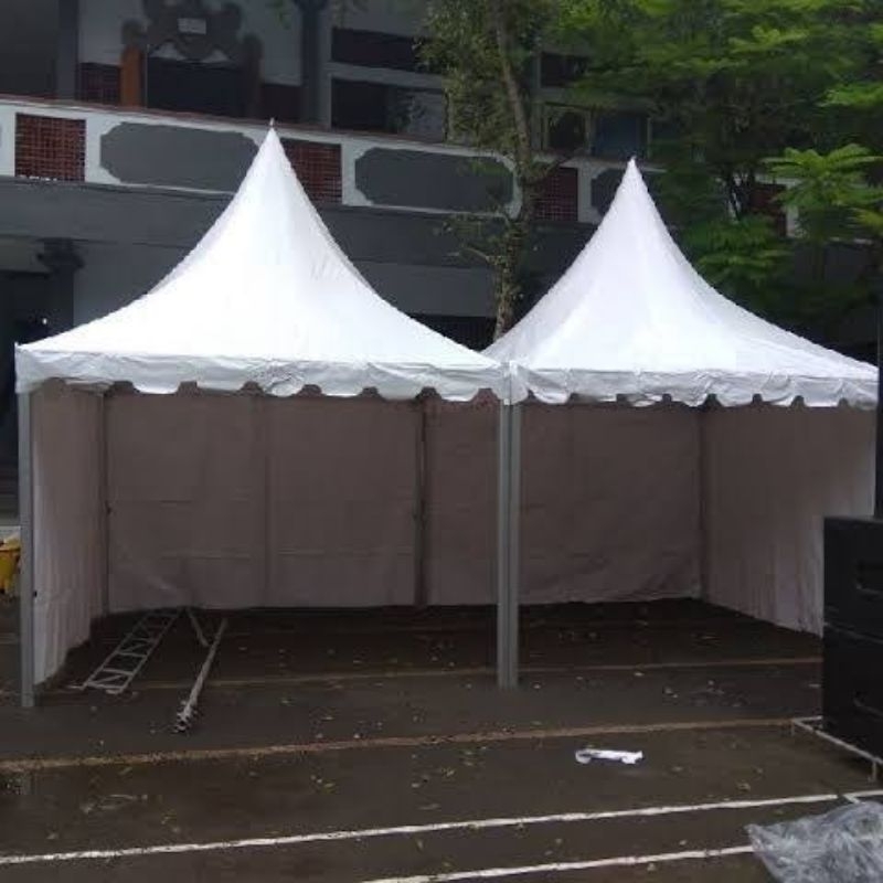 Atap Tenda 3x3 Kerucut Bahan Kuat