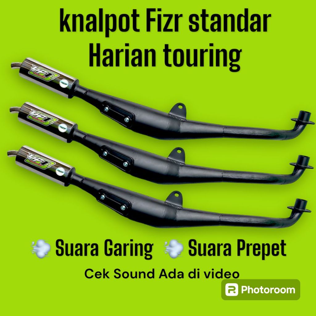 Knalpot Fizr f1zr standar racing garing Harian porting pnp fiz r force 1 suara garing prepet ahm