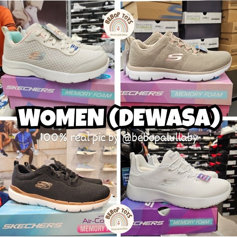 [SIZE 36-40] SEPATU SKECHERS WANITA DEWASA ORIGINAL RUNNING GIRL LARI OLAHRAGA skechers SHOES SKICHE