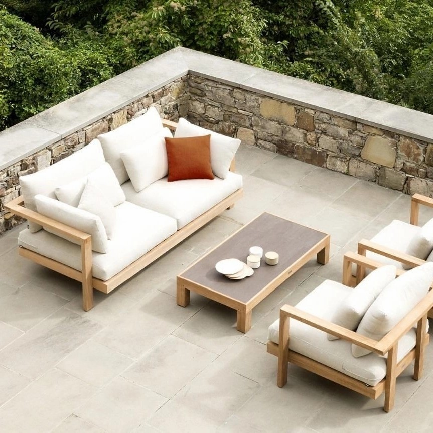 Kursi Sofa Tamu Jati Minimalis Sofa Outdoor/Indoor Sofa Teras