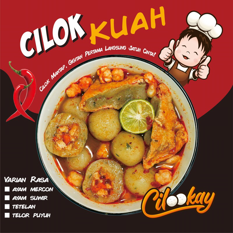 

CILOK KUAH PEDAS!!! isi 4 Variant Rasa (Cilok kuah isi harga murah dengan bahan premium)