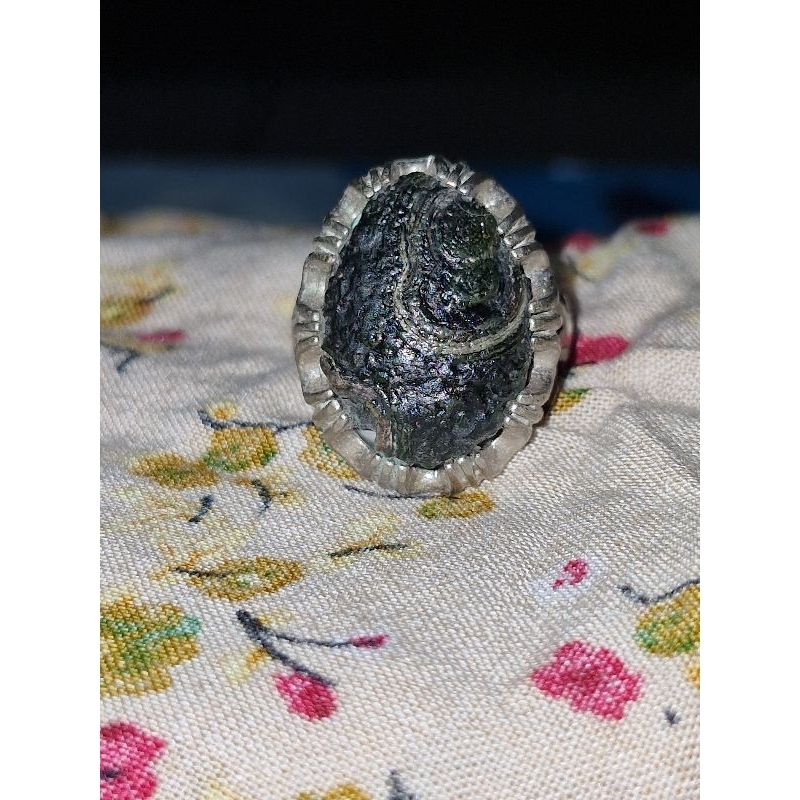 Batu Akik Lawasan Motif timbul Asli Batu Alam by Bertuah Gemstone