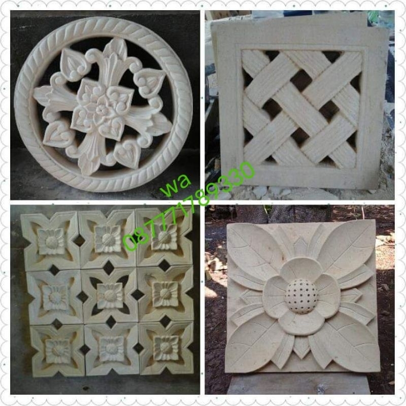 loster batu alam ukuran 30x30