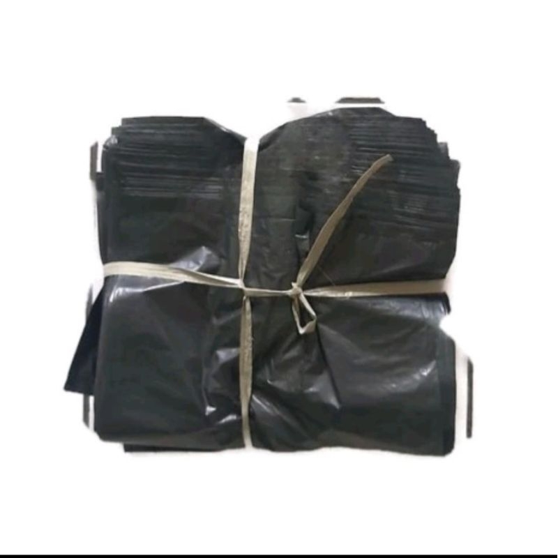 COCO / LOCO kantong plastik kresek 1KG putih susu, merah, hitam HD PE 50cm