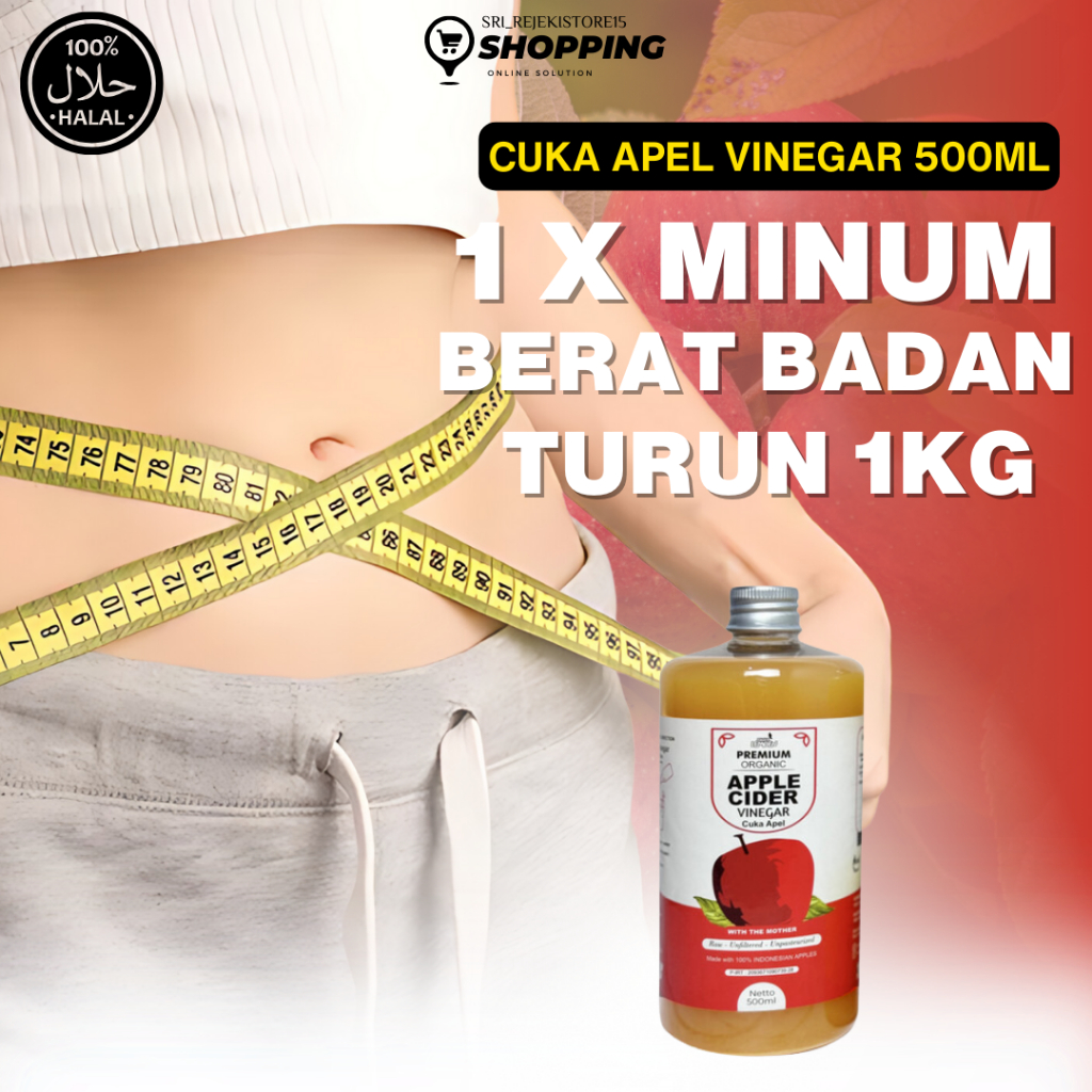 

Cuka Apel Organik Diabetes Obat Diet Pelangsing Perut Buncit Untuk Pencernaan Lambung Dan Asam Urat