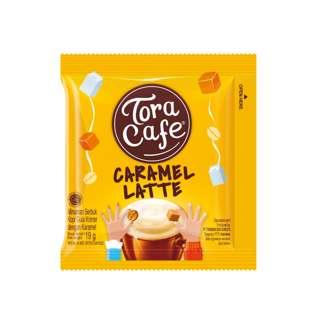 

Toracafe Caramel Latte Renceng isi 10 Sachet
