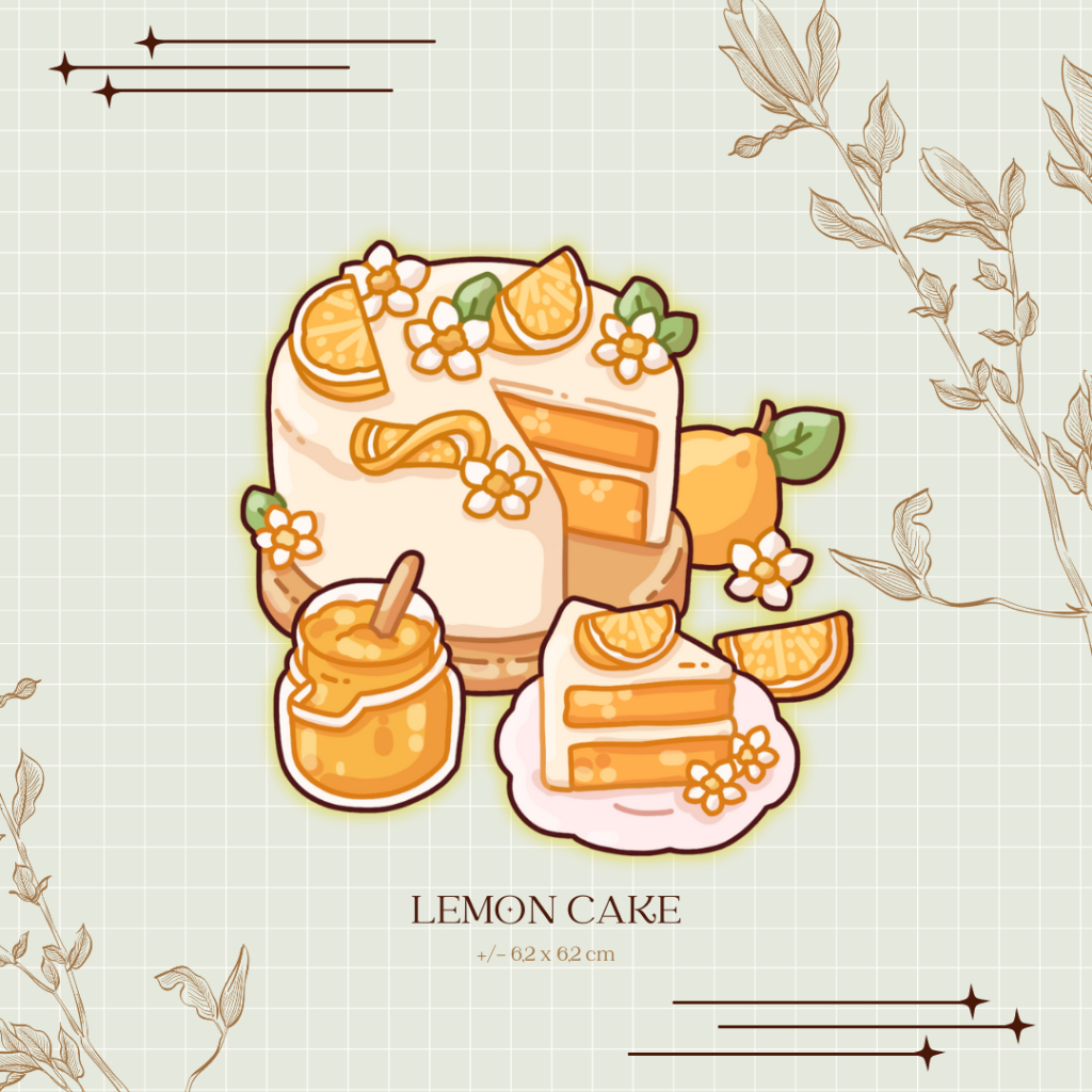 

Lemon Cake Sticker