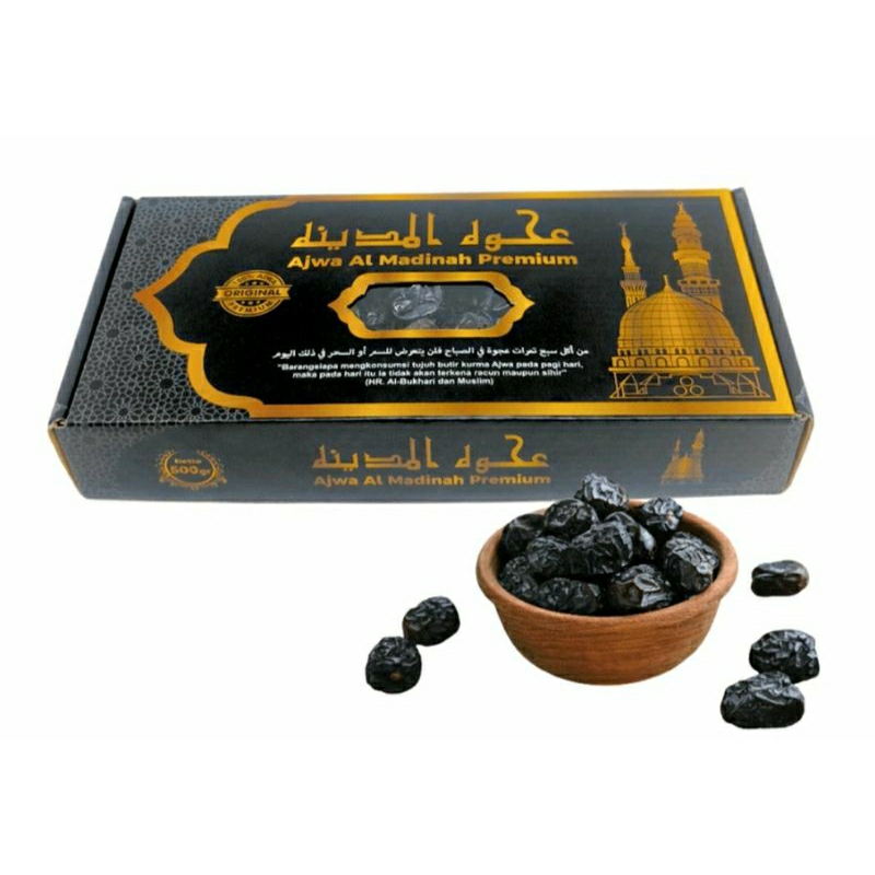 

Kurma ajwa Madinah 500 grm/Kurma ajwa/Kurma madinah/barang yang di kirim random
