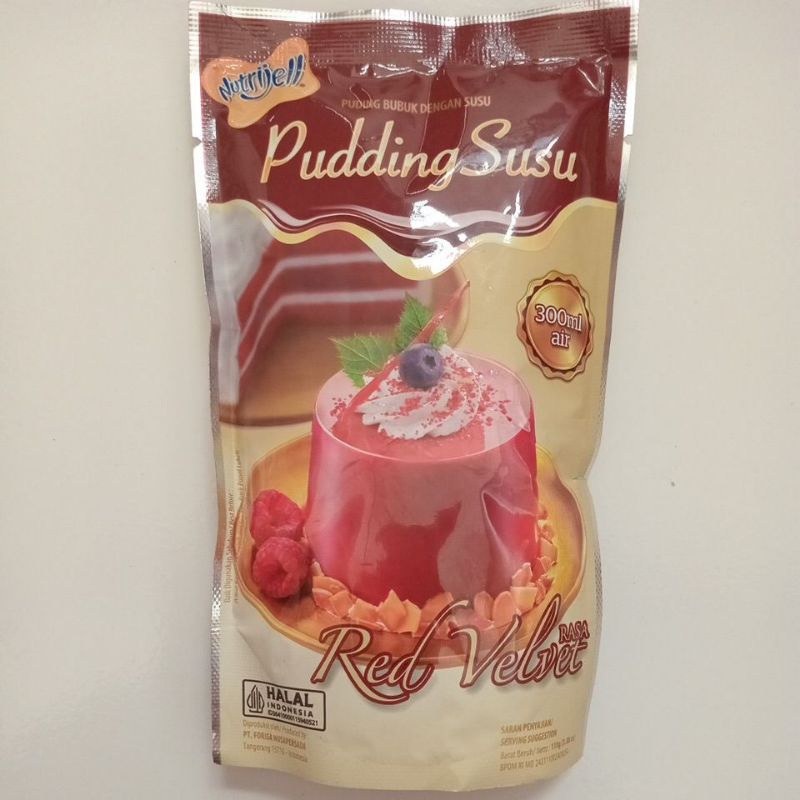 

Puding Susu Red Velvet