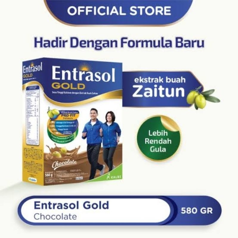 

Entrasol Gold Susu Bubuk Nutrisi Dewasa 170g | 580 g