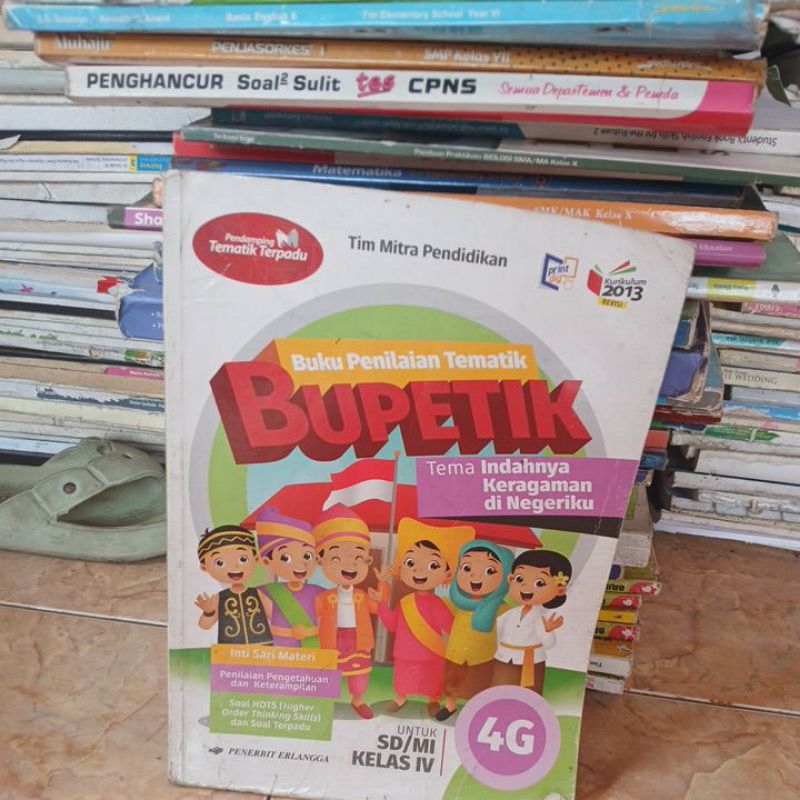 TEMATIK TERPADU BUPETIK KELAS 4G