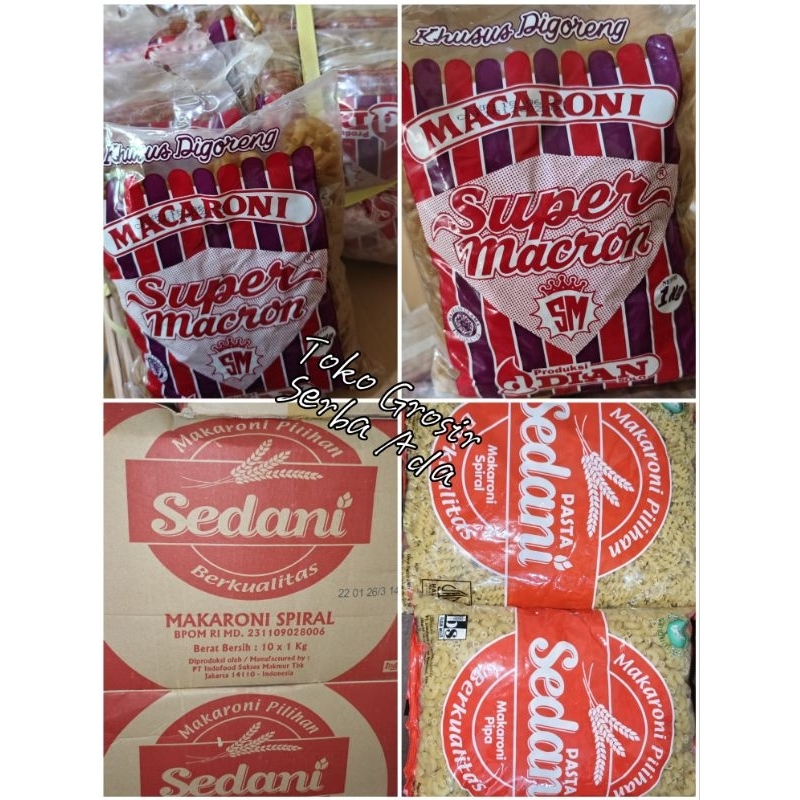 

Makroni Sop & goreng 1kg