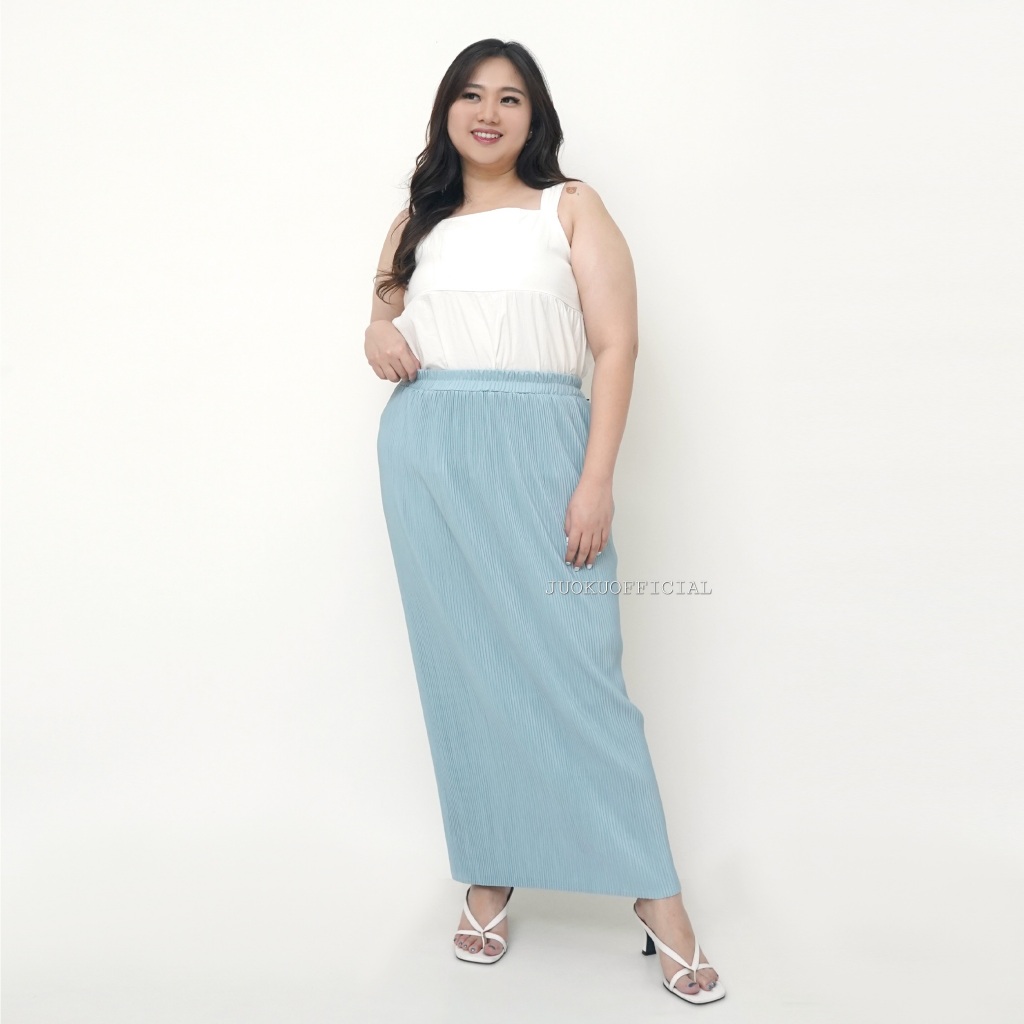 Rok Span Jumbo Plisket Lidi / Rok Plisket Jumbo / Plisket Premium / Pleated Skirt