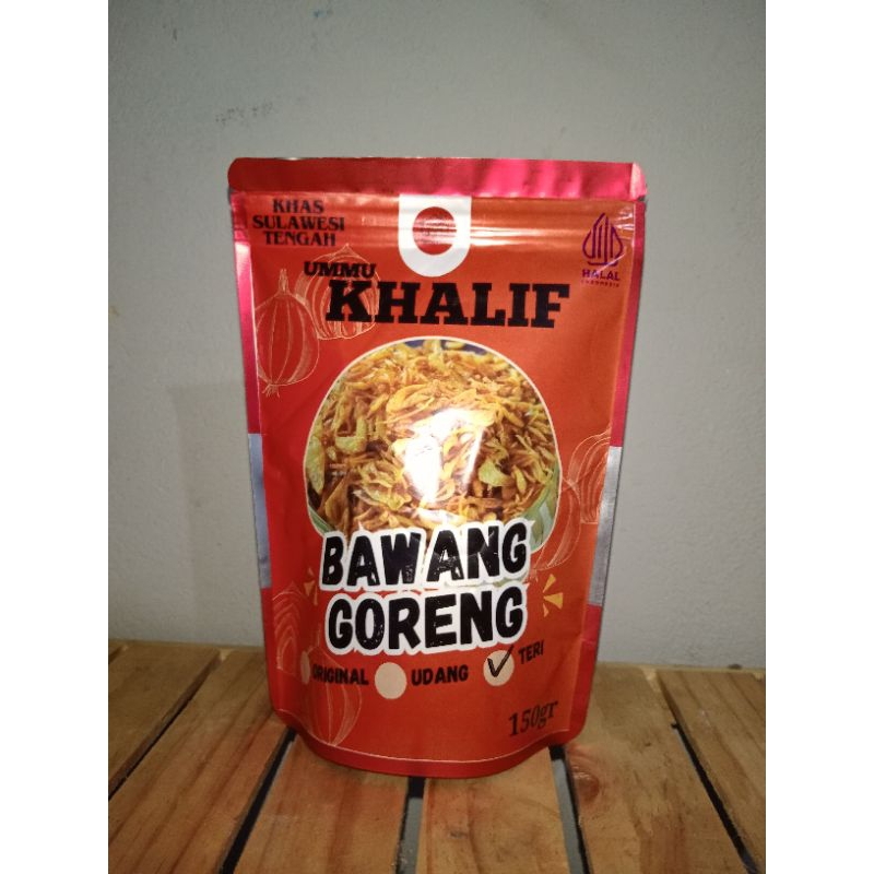 

Ummu Khalif bawang goreng khas palu 100 gram.