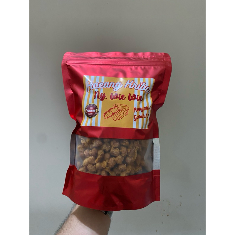 

KACANG KRIBO NY WIE WIE 500 GRAM | KACANG BALI | OLEH OLEH KHAS SIANTAR