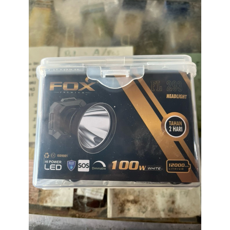 Senter Kepala Fox 100watt