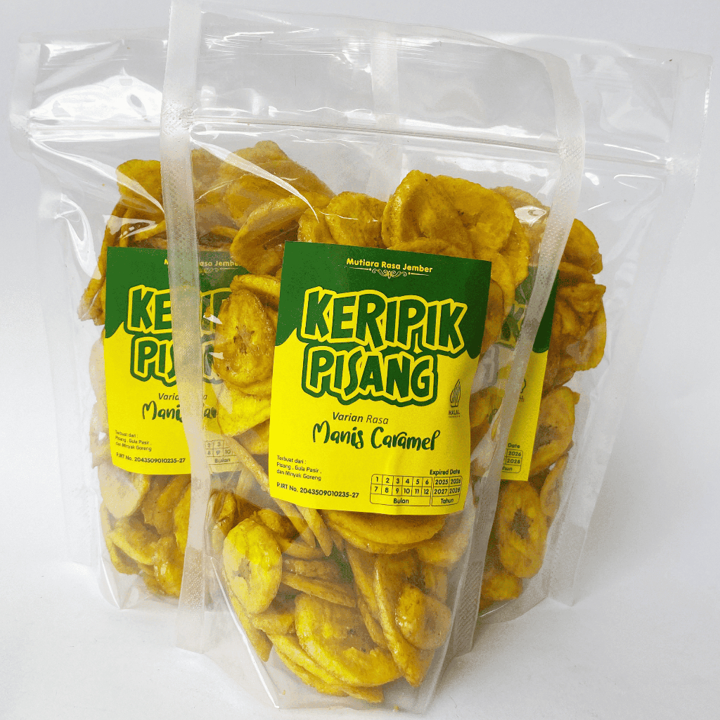 

Keripik Pisang Manis Caramel Khas Jember