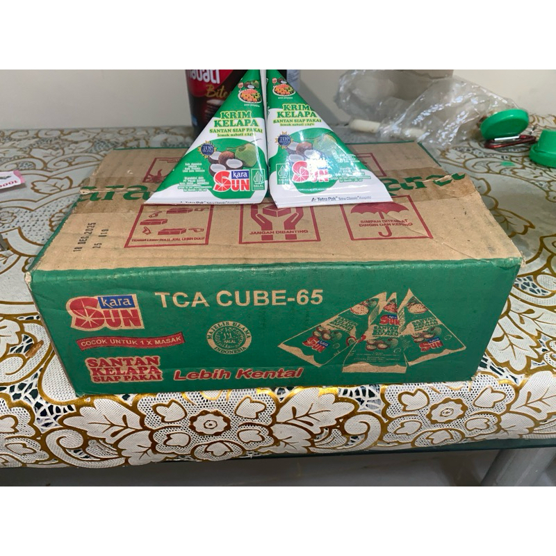

Sun KARA Santan Kelapa Cair 65ml (1 Karton isi 36 pcs)