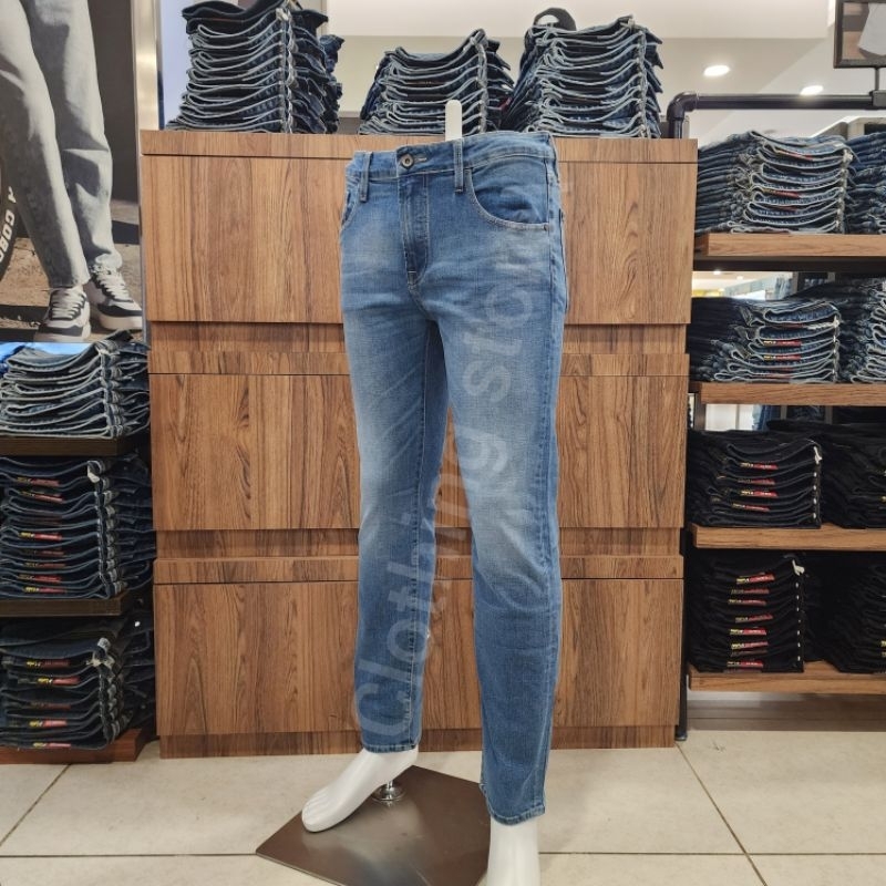 WATCHOUT JEANS ORIGINAL celana panjang pria slimfit stretch JP812268832