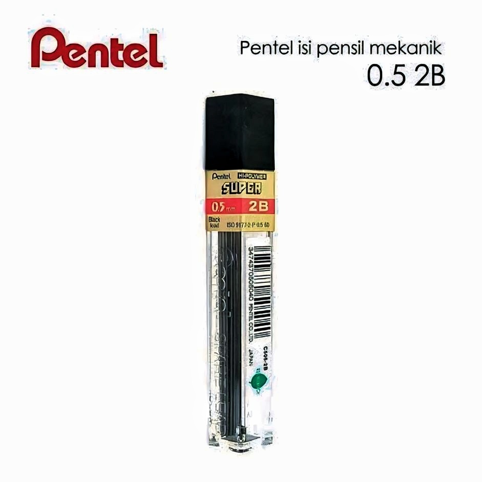 

Refill Pensil Mekanik 0,5mm 2B Pentel