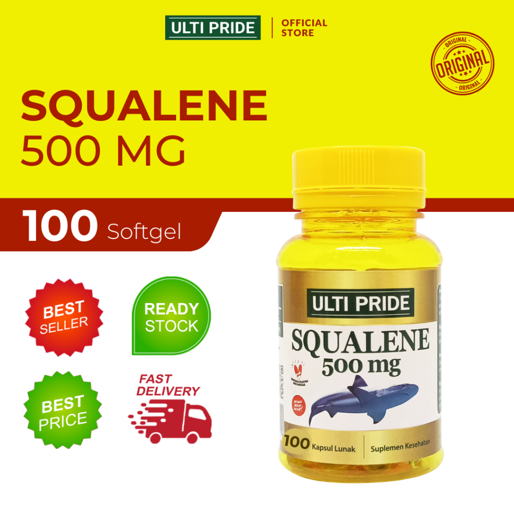 ULTIPRIDE SQUALENE 500 MG ISI 100