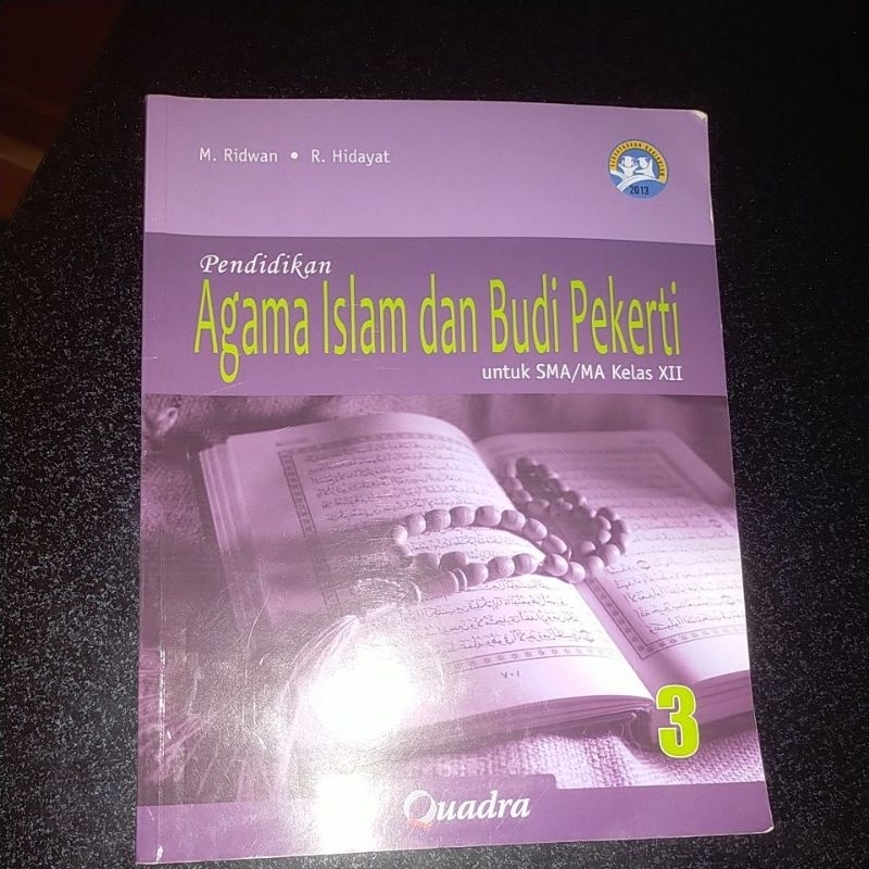 

buku Pai quadra kelas 12 k13