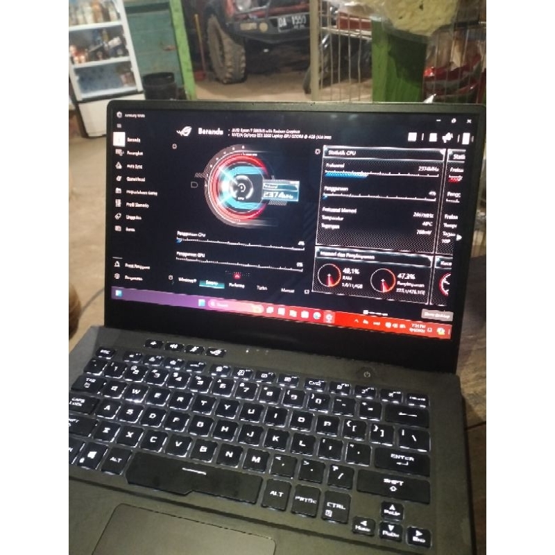 LAPTOP ASUS ROG ZEPYRUS G14 GA401